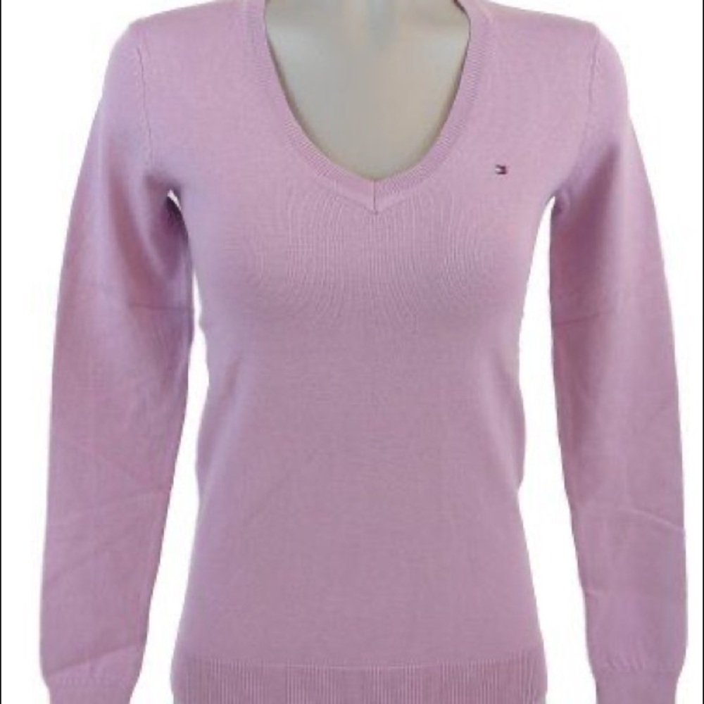 Tommy Hilfiger Purple Sweater